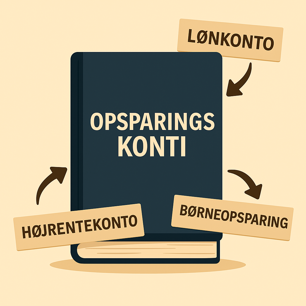 Opsparingskonti i Danmark 2025: Find den konto der passer til dig