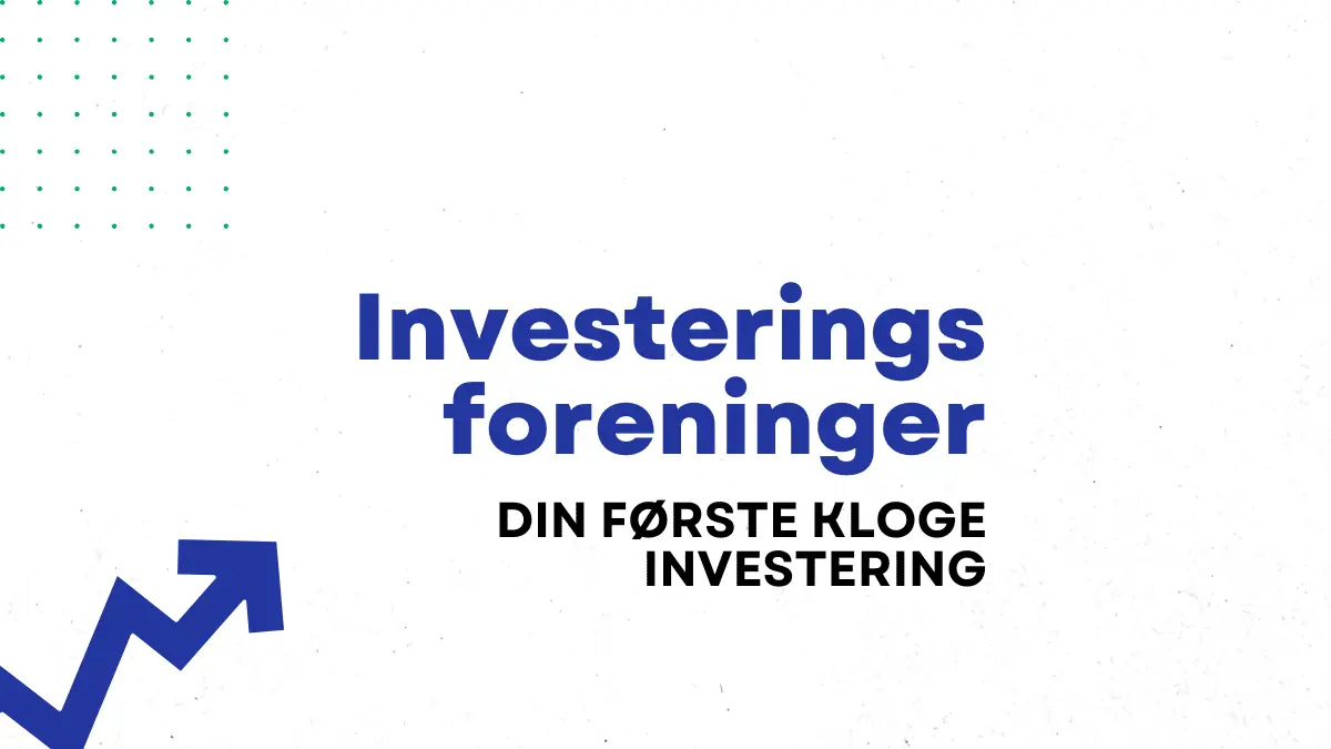 Investeringsforeninger-2-1 Illustration af en pil og en skrift der står investeringsforeninger