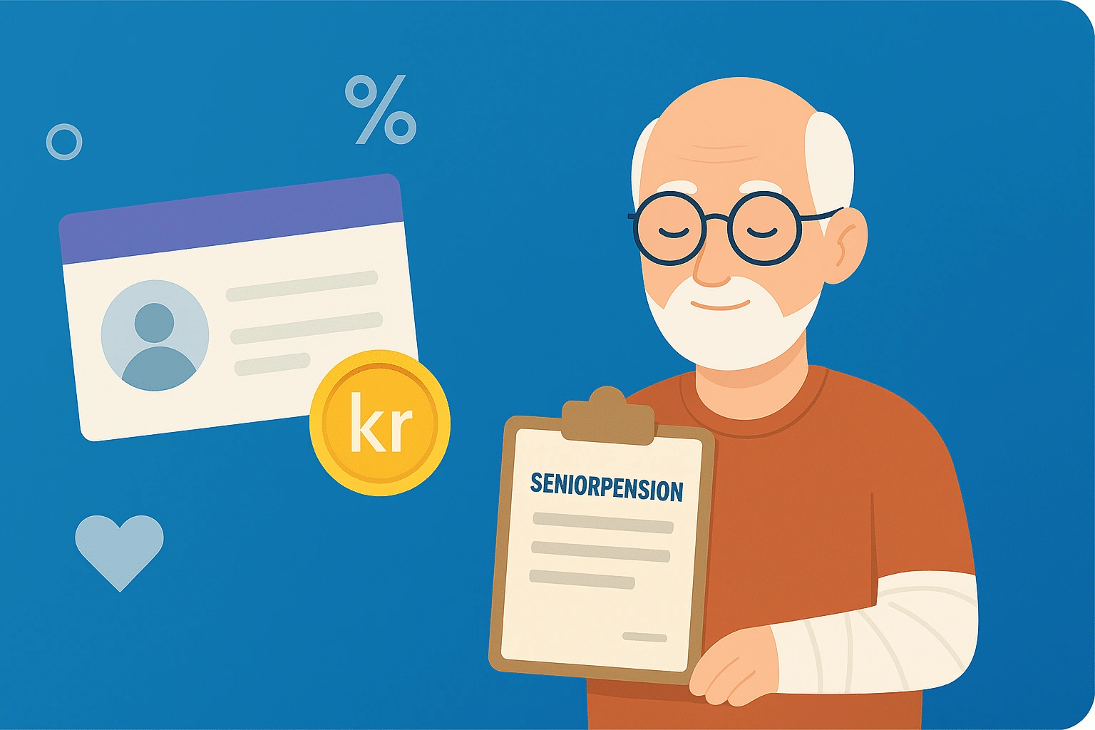ezgif.com-jpg-to-webp-converter (8) Ældre mand med computer og dokumenter, omgivet af mønter og grafer som symbol på seniorpension 2025